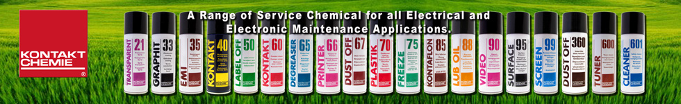 Kontakt Chemie - Service Chemicals for all Electrical and electronic maintenance applications